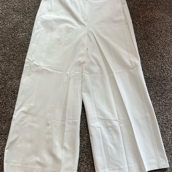 Rafaella Pants - Elegant White Women's Pants